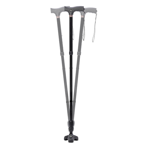 Flex N Go Adjustable Folding Cane with T Handle By Drive Medical