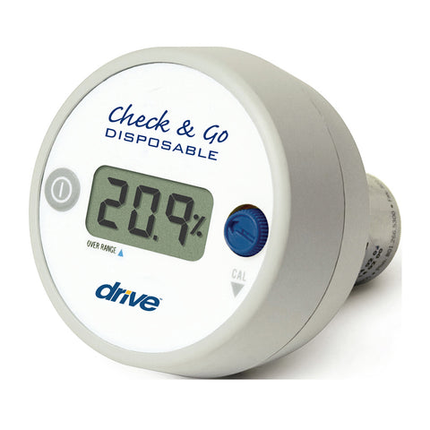 O2 Analyzer with 3 Digit LCD Display By Drive Medical