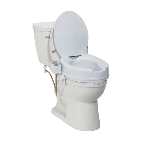 PreserveTech Raised Toilet Seat with Bidet By Drive Medical