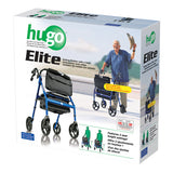 Hugo Elite Rolling walker with a Seat
