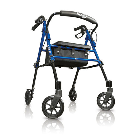 Drive Hugo Fit 6 Rolling walker with a Seat