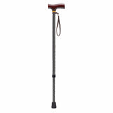 Adjustable Lightweight Folding Cane with Gel Hand Grip