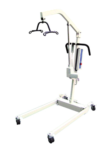 Bariatric Electric Patient Lift with Rechargeable Battery and Four Point Cradle