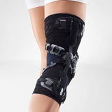 GenuTrain® OA Orthosis for compression and unloading of the knee joint.