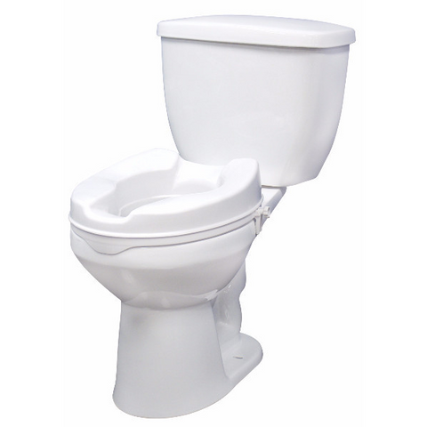 Raised Toilet Seat with Lock by Drive Medical - CSA Medical Supply