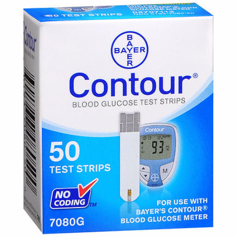Contour Blood Glucose Test Strip - CSA Medical Supply