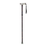 Folding Cane with Glow Gel Grip Handle by Drive Medical