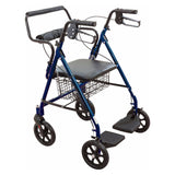 Roscoe Transport Rollator With Padded Seat