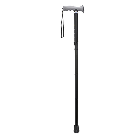 Adjustable Lightweight Folding Cane with Gel Hand Grip