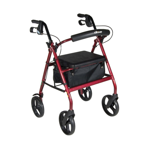 Aluminum Rollator with Removable Wheels by Drive Medical - CSA Medical Supply