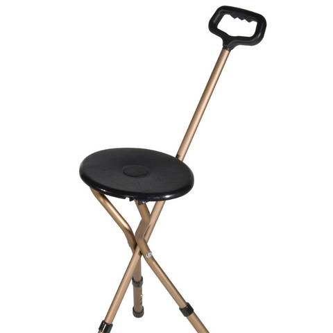 Folding Lightweight Cane Seat by Drive Medical - CSA Medical Supply