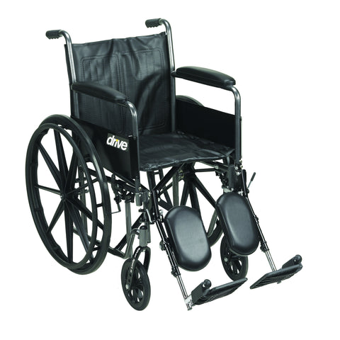 Silver Sport 2 Wheelchair, Detachable Full Arms - CSA Medical Supply