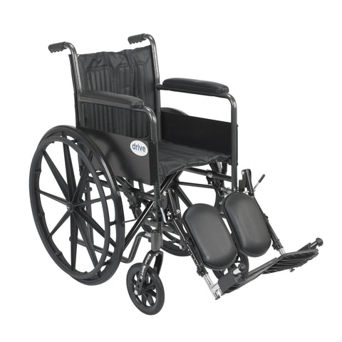 Silver Sport 2 Wheelchair, Non Removable Fixed Arms - CSA Medical Supply
