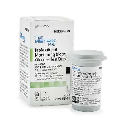 True Metrix Pro Diabetic Test Strips Comes With Free Meter - CSA Medical Supply