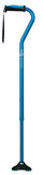 Hugo Ergonomic Offset Handle Cane with QuadPod Cane Tip