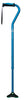 Hugo Ergonomic Offset Handle Cane with QuadPod Cane Tip