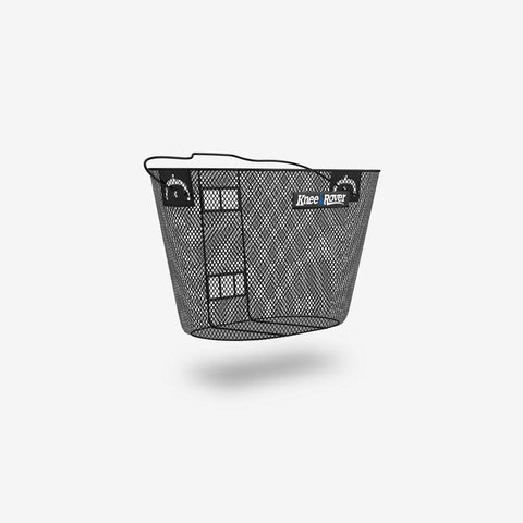 Knee Walker Wire Basket Accessory w/ Handle - Replacement Repair Fix Part with Quick Release and Convenient Handle - Compatible with Many Knee Scooters