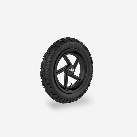 KneeRover Knee Walker 12 inch Replacement Pneumatic Wheel for All Terrain KneeRover - Part Includes Bearings Tire and Tube