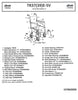 Steel Transport ChairTR37(39)-SV PARTS