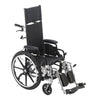 Viper Plus Light Weight Reclining Wheelchair with Elevating Leg rest and Flip Back Detachable Arms By Drive Medical - CSA Medical Supply