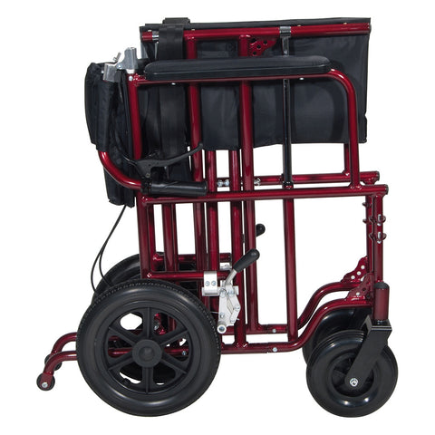 Bariatric Heavy Duty Transport Chair By Drive Medical