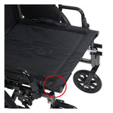 Cruiser X4 Lightweight Dual Axle Wheelchair with Adjustable Detatchable Arms By Drive Medical