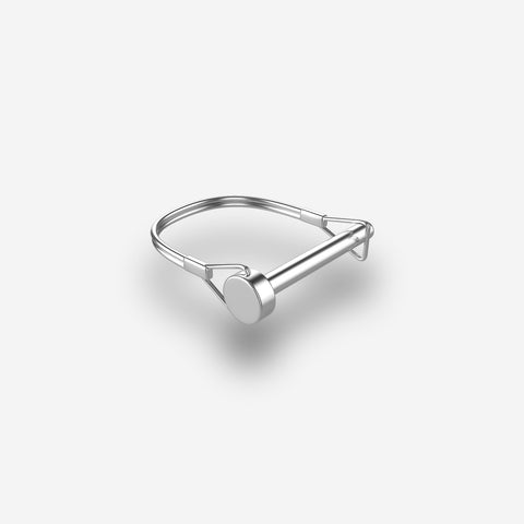 KneRover Knee Walker Universal Locking Pin for Knee Platform - Replacement Part Fits Most Knee Scooters