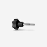 KneeRover Knee Walker Universal Black Knob for Handle Bars Height Adjustment - Replacement Repair Part Fits Most Knee Scooters