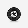 KneeRover Knee Walker 12 inch Replacement Pneumatic Wheel for All Terrain KneeRover - Part Includes Bearings Tire and Tube