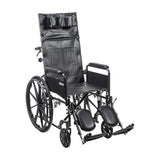 Silver Sport Full-Reclining Wheelchair By Drive Medical