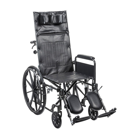 Silver Sport Full-Reclining Wheelchair By Drive Medical