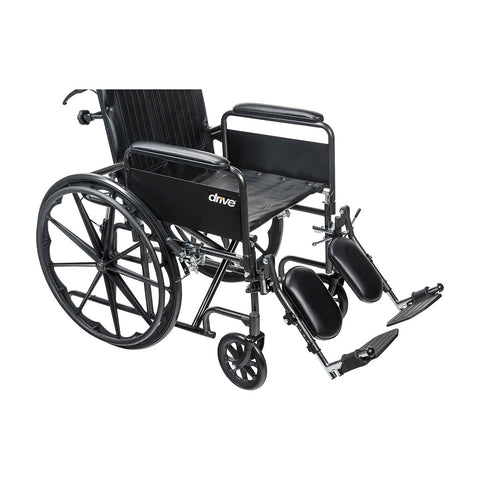 Silver Sport Full-Reclining Wheelchair By Drive Medical