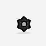 KneeRover Knee Walker Universal Black Knob for Handle Bars Height Adjustment - Replacement Repair Part Fits Most Knee Scooters