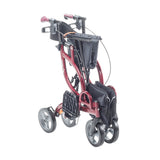 Airgo Fusion F18 Side-Folding Rollator & Transport Chair