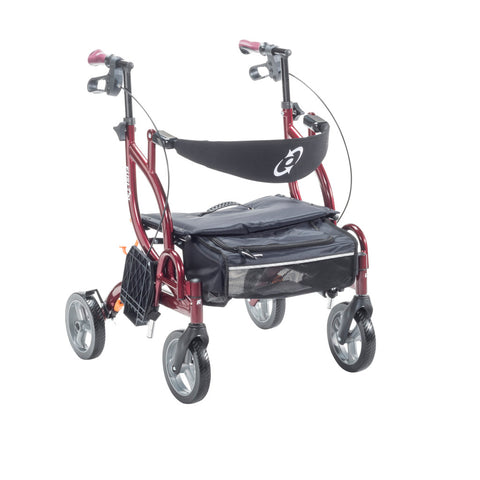 Airgo Fusion F18 Side-Folding Rollator & Transport Chair