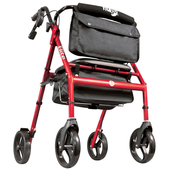 Hugo Elite Rolling walker with a Seat | CSA Medical Supply