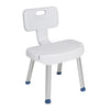 Bathroom Safety Shower Chair with Folding Back By Drive Medical - CSA Medical Supply