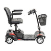 Scout Long Range Red Compact Travel Power Mobility Scooter