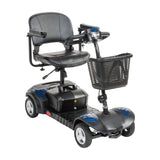 Scout Long Range Red Compact Travel Power Mobility Scooter