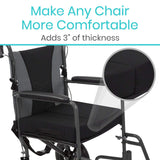 Foldable Wheelchair Cushion By Vive Health