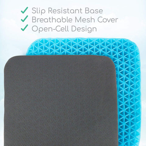 Honeycomb Gel Seat Cushion By Vive Health