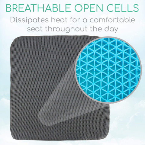 Honeycomb Gel Seat Cushion By Vive Health