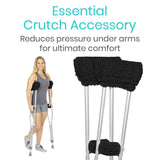 Sheepskin Crutch Pads By Vive Health