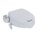 PreserveTech Raised Toilet Seat with Bidet (warm & ambient temp) by Drive Medical, RTL12C006-WH