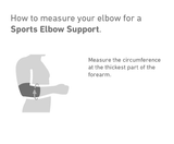 Sports Elbow Support Optimal elbow support with freedom of movement