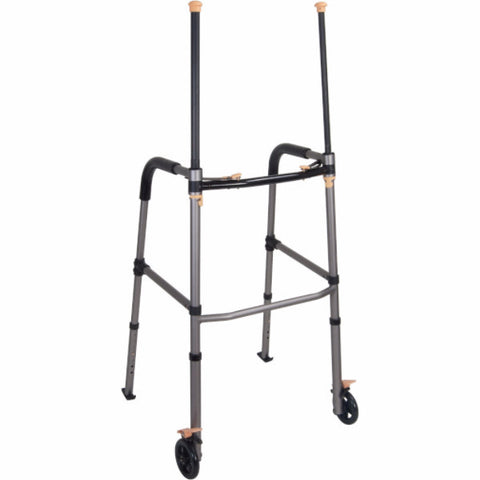 Drive Medical Lift Walker with Retractable Stand Assist Bars