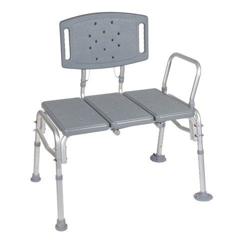 Plastic Bariatric Transfer Bench by Drive Medical - CSA Medical Supply