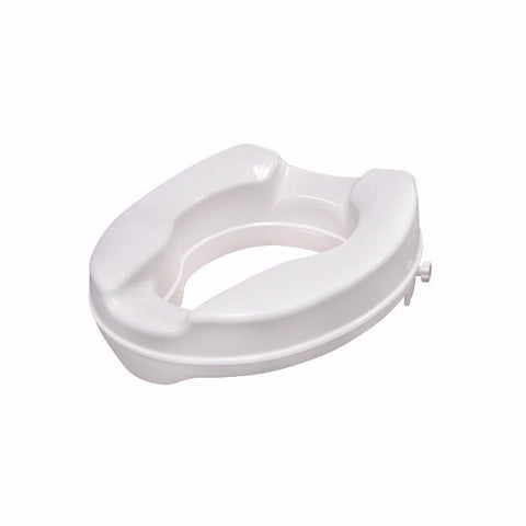 Raised Toilet Seat with Lock by Drive Medical