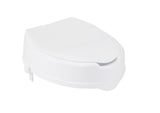 Raised Toilet Seat with Lock and Lid by Drive Medical