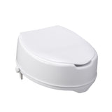 Raised Toilet Seat with Lock and Lid by Drive Medical